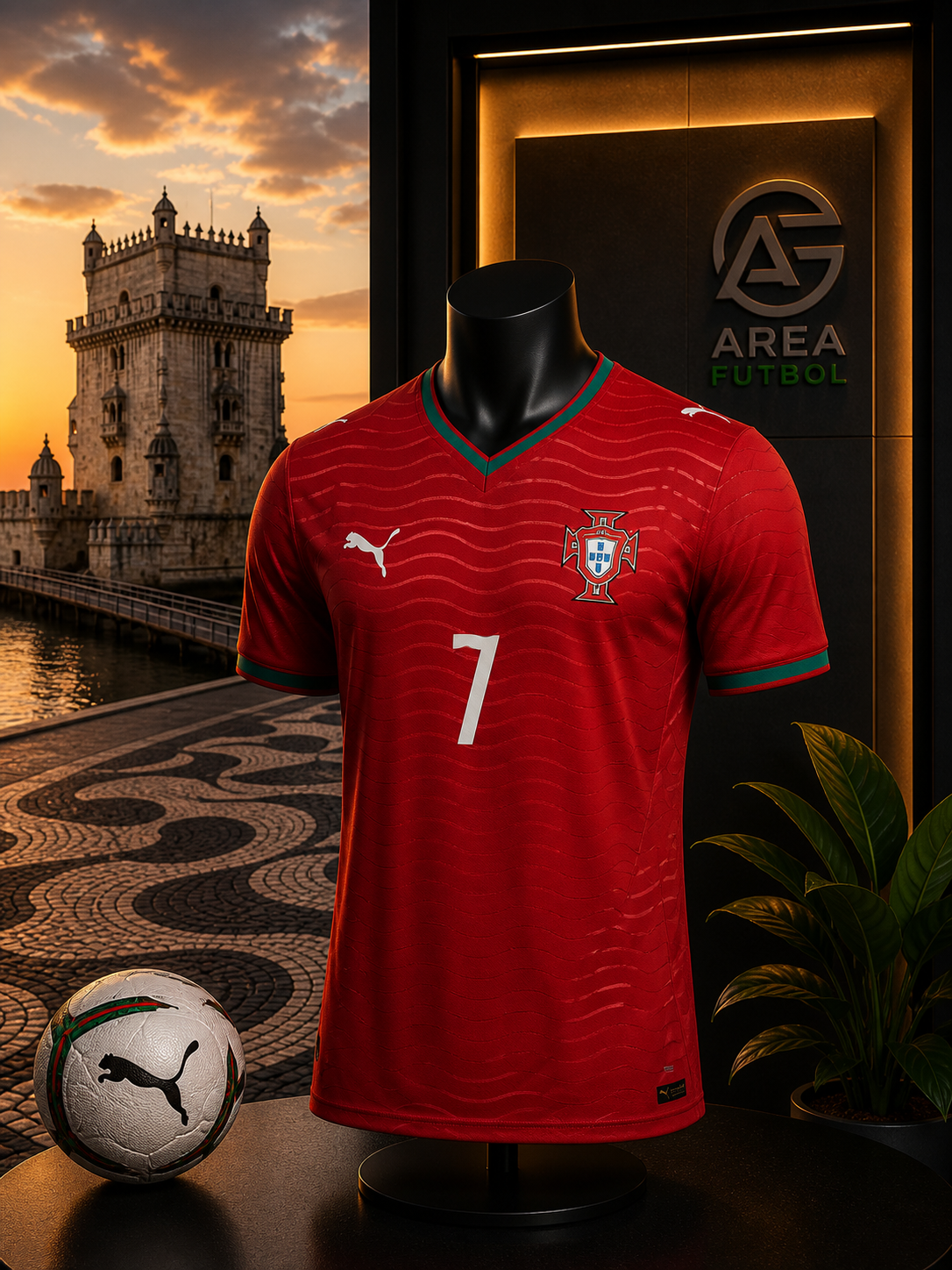 Polera Portugal 2026 Local