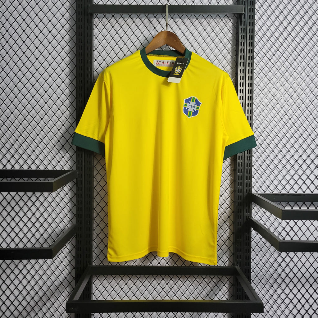 Camiseta Brasil 1970 Retro