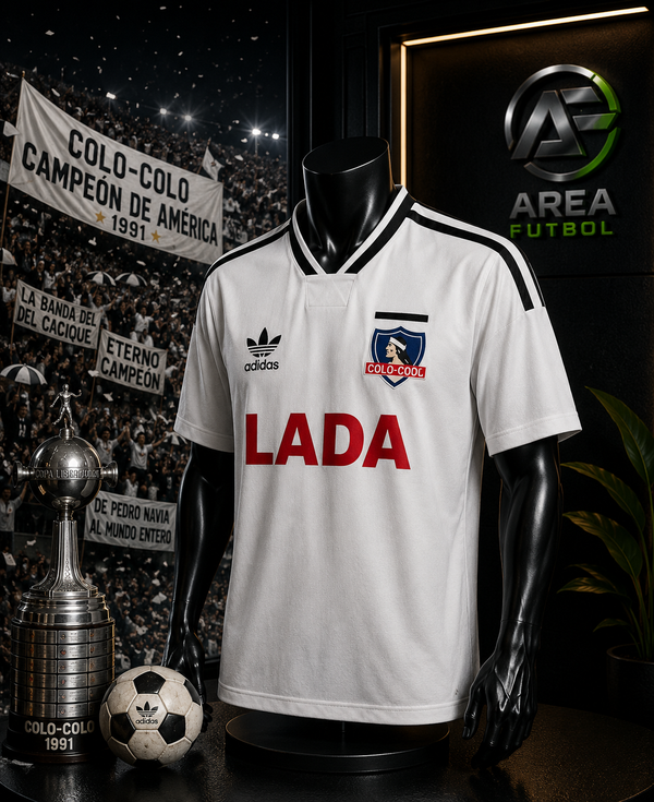 Camiseta Local Colo-Colo 1991 – Copa Libertadores
