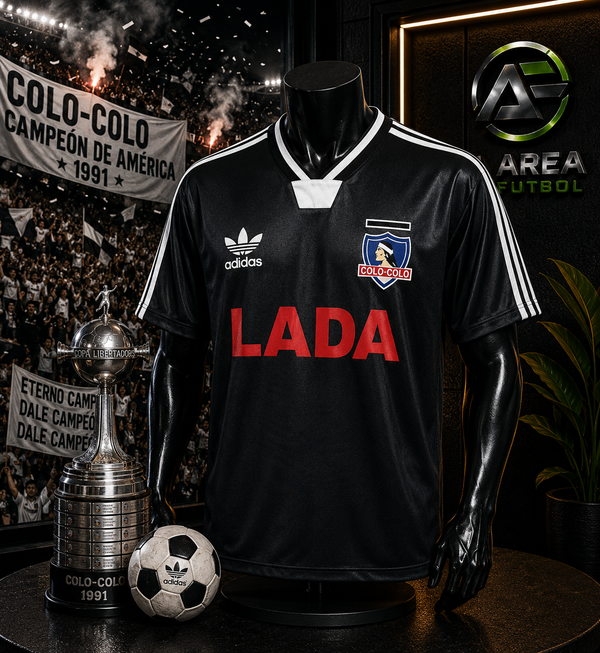 Camiseta Visita Colo-Colo 1991 – Copa Libertadores