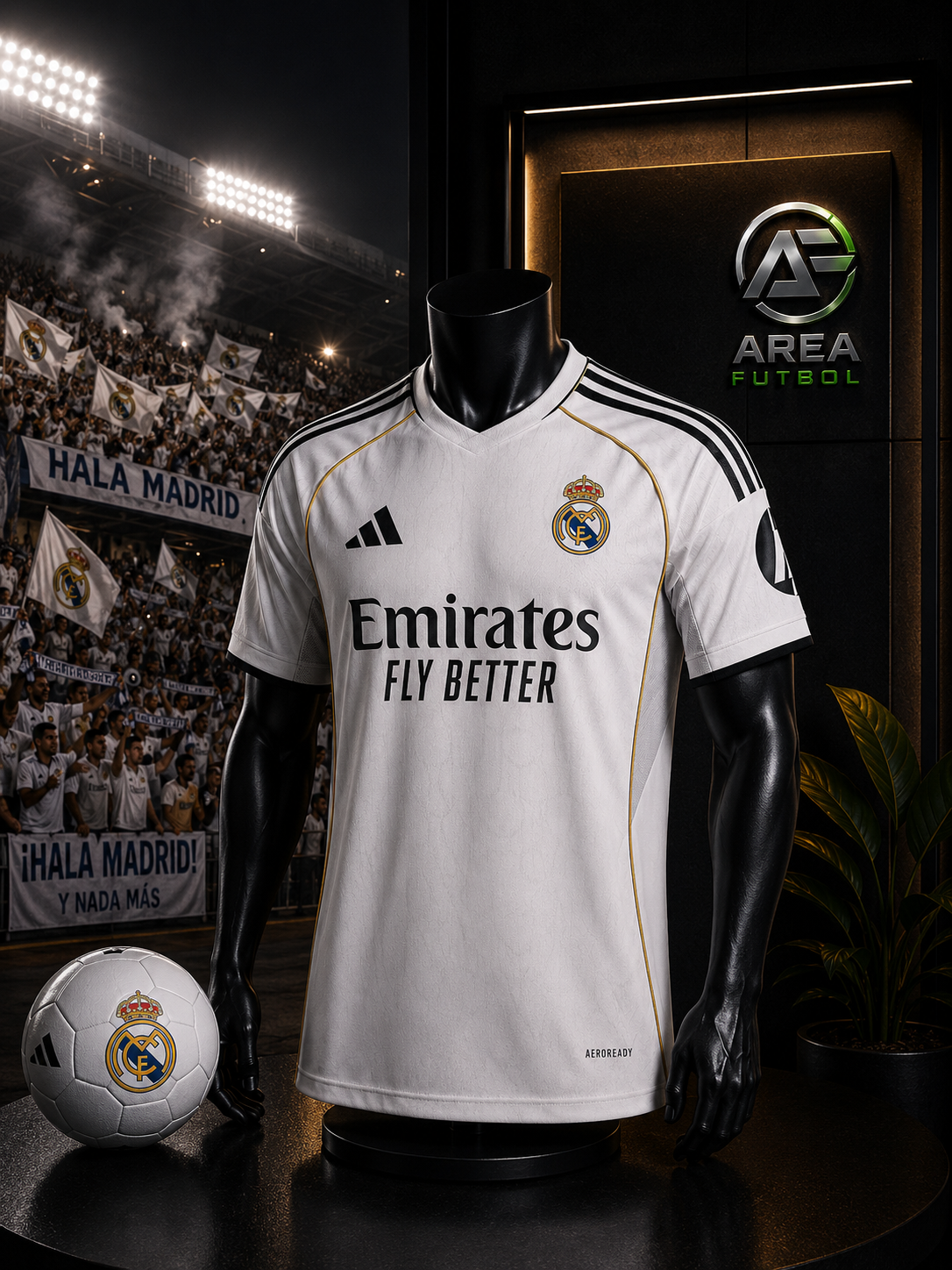 Polera Real Madrid 2025/2026 Local